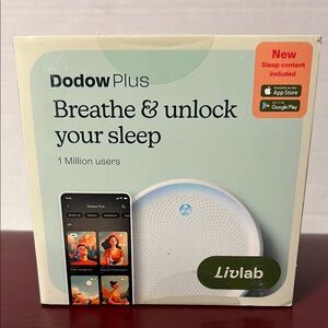 Dodow Plus Sleep Aid Device - White